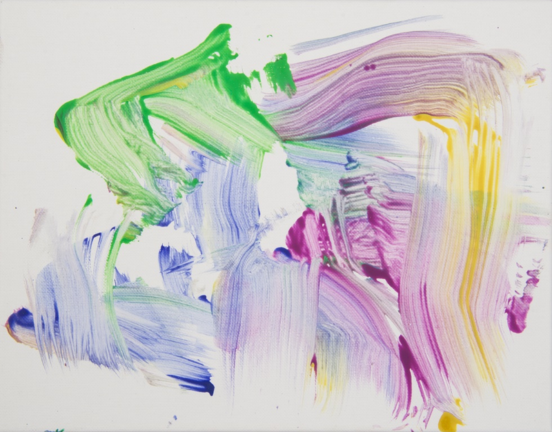 Illustration for article titled This is what it looks like when chimpanzees create art